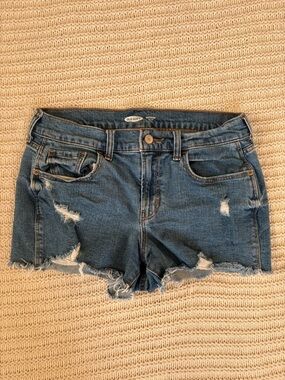 Old Navy Distressed Denim Jean Shorts - Blue
